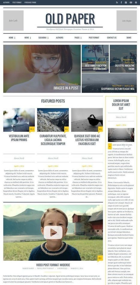 Wordpress News Themes For Newspaper or Magazine Sites | Daily Magazine | Scoop.it