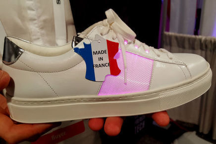 Au CES 2016 de Las Vegas, Eram présente la V2 de #Choose, sa chaussure connectée caméléon | L'innovation dans la filière cuir | Scoop.it