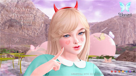 Realm Present Face Makeup & Accessories May 2022 Group Gift by Hanzel | Teleport Hub - Second Life Freebies | Second Life Freebies | Scoop.it