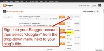 How to Enable or Disable Google+ Settings in Blogger | Time to Learn | Scoop.it