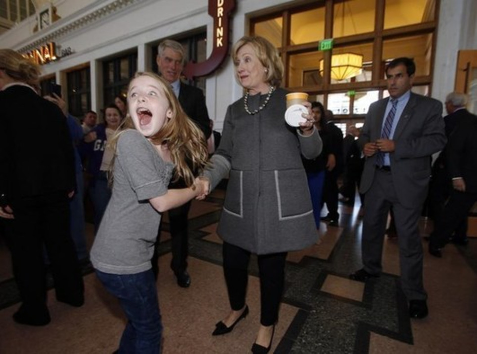The 16 Stages of Meeting Hillary Clinton | Photabulous | Scoop.it