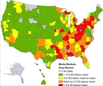 Google Searches for N-Word Show Racism in Different Areas of the Country | ED262 mylineONLINE:  Ethnicity, Race & Racism | Scoop.it