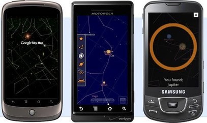 Google Sky Map for Android | Outils, logiciels et tutos : de la curiosité à l'indispensable | Scoop.it