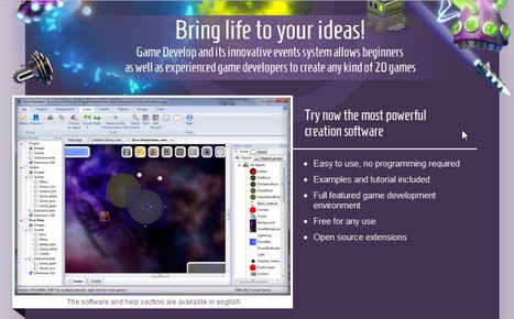 Game Develop: Free and powerful game development software | 21st Century Tools for Teaching-People and Learners | Scoop.it