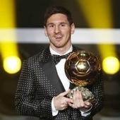 La tenue de Messi, scandale du Ballon d'or 2012 | Slate | La presse et la classe de fle | Scoop.it