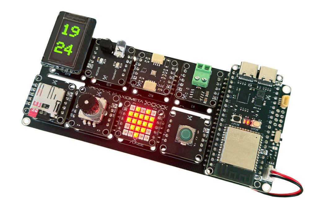 Genesis IoT Discovery Lab is a modular ESP32-S3...