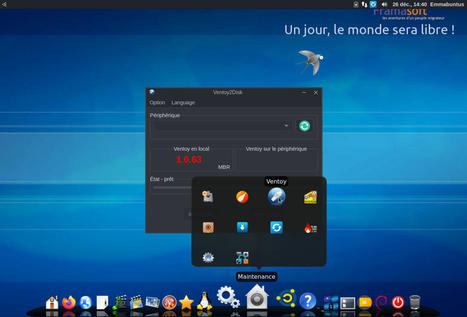 2022 : Top Linux -  EmmaDE4 1.01 axée sur le réemploi pour tous avec Ventoy ! – Emmabuntüs | Logiciel Gratuit Licence Gratuite | Scoop.it