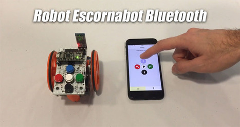 Cómo controlar tu robot Escornabot por bluetooth desde el móvil  | tecno4 | Scoop.it