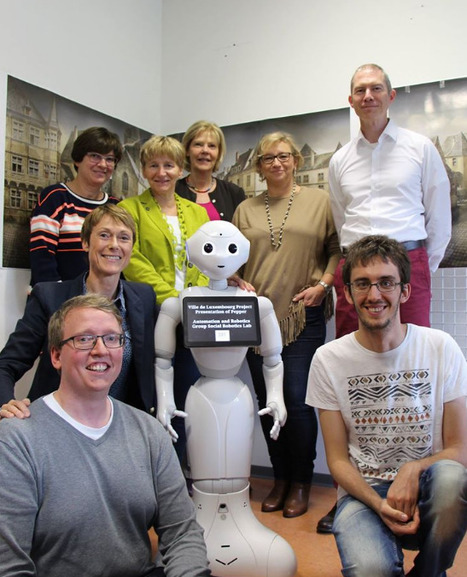 Famous Robot Pepper joins the University of Luxembourg | #Robotics #Europe  | Luxembourg (Europe) | Scoop.it