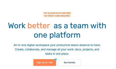 Klever Suite. Gérez projets, documents et tâches en un clic | Les outils du Web 2.0 | Scoop.it