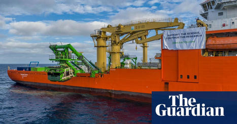 Conservationists call for urgent ban on deep-sea mining | Biodiversity | The Guardian | Coastal Restoration | Scoop.it