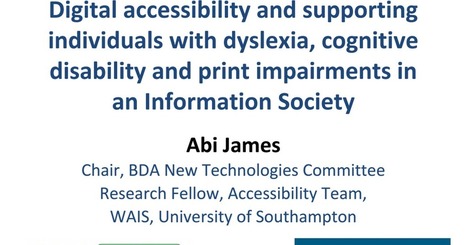 Digital accessibility in an information society | Abi James | Education 2.0 & 3.0 | Scoop.it