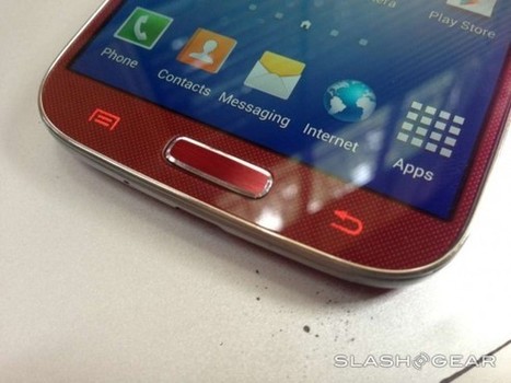 AT&T Galaxy S 4 in Aurora Red.. hands-on | Mobile Technology | Scoop.it