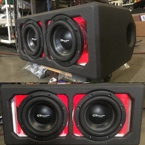 car subwoofer with built in amp