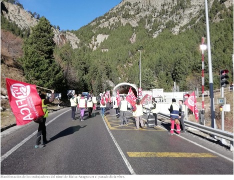 Les travailleurs du tunnel de Bielsa attendant avec impatience la réunion avec l'inspection du travail  | Vallées d'Aure & Louron - Pyrénées | Scoop.it