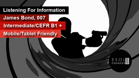 The History of James Bond | Level 1 ESOL Intermediate | CEFR B1+ | English Listening Lessons | Scoop.it