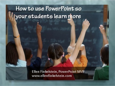 Use PowerPoint Slide Layouts to make presentations memorable | Digital Presentations in Education | Scoop.it