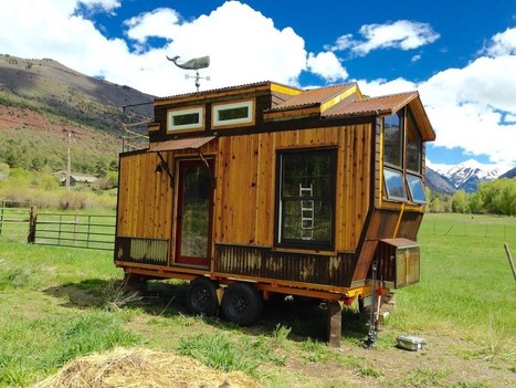 Une tiny house à Eotopia, un exemple concret d’éco-construction | Build Green, pour un habitat écologique | Scoop.it