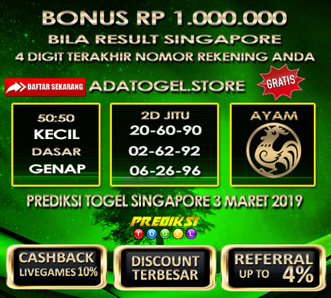 13+ Togel Singapore 2019 Hari Ini Keluar Prediksi Hari Ini