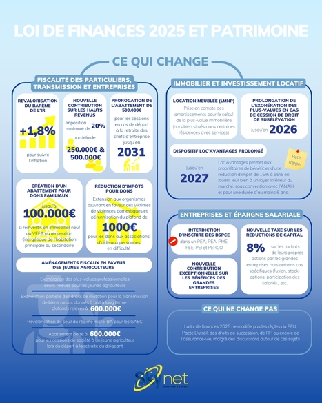 Loi de finances 2025 et patrimoine : l'essentiel | Fiscalité personnelle et conseil patrimonial | Scoop.it