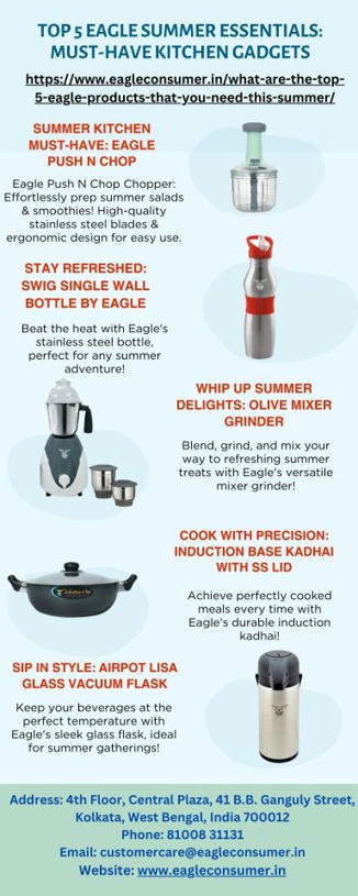 Top 5 Eagle Summer Essentials: Must-Have Kitchen Gadgets | Eagle Consumer Products | Scoop.it