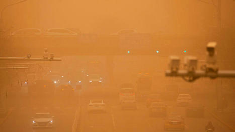 Tempête de sable et pollution dans le ciel de Pékin, les habitants plus que jamais masqués | Histoires Naturelles | Scoop.it