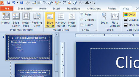 Slide Master in PowerPoint | PowerPoint Presentation | PowerPoint Tips & Presentation Design | Scoop.it