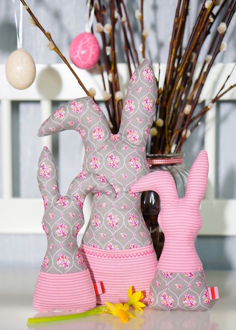 DIY Anleitung: Osterhase von aprilkind | Nähen | Scoop.it