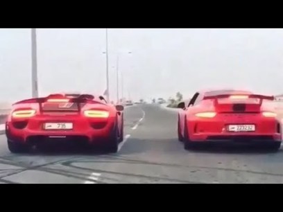 Porsche 918 Spyder Races 911 GT3, the Soundtrack Is Heavenly | Porsche cars are amazing autos | Scoop.it