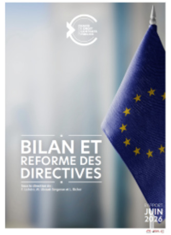 Chaire de droit des contrats publics. Bilan et r&eacute;forme des directives | Commande publique | Scoop.it