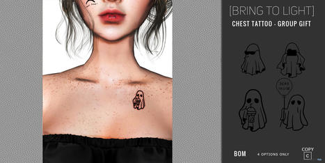 BeBe Ghost Chest Tattoo September 2023 Group Gift by Bring To Light | Teleport Hub - Second Life Freebies | Second Life Freebies | Scoop.it