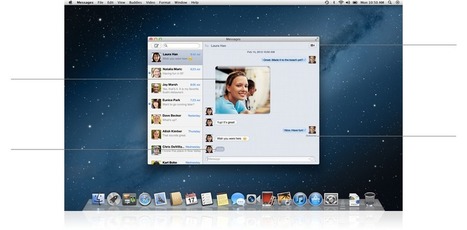 Apple - OS X Mountain Lion - Inspired by iPad. Made for the Mac. | cross pond high tech | Scoop.it
