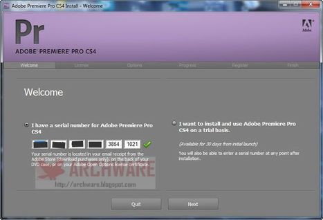 32 adobe bit cs4 serial number premiere pro Adobe Premiere