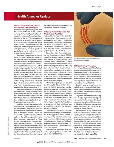 New HIV Test May Improve Point-of-Care Medicine in Remote Regions | HIV: #dattiunacontrollata | Scoop.it