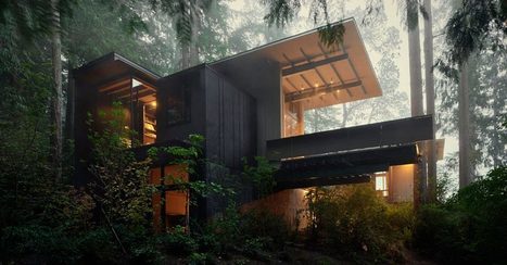 [inspiration] Transformation d’un minuscule bunker en superbe maison bois aux Usa | Build Green, pour un habitat écologique | Scoop.it