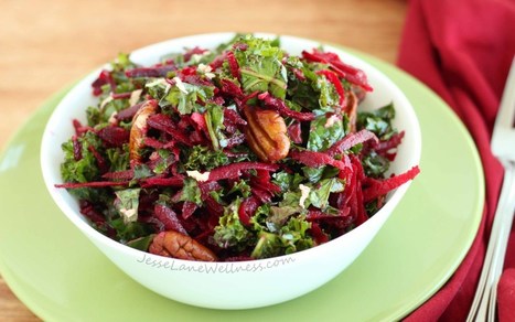 Kale, Beet, and Pecan Salad With Ginger Dressing [Vegan, Grain-Free] | AIHCP Magazine, Articles & Discussions | Scoop.it