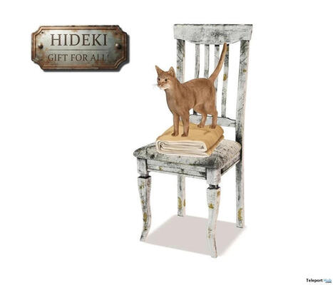 Cat On The Chair September 2026 Gift by HIDEKI | Teleport Hub - Second Life Freebies | Second Life Freebies | Scoop.it