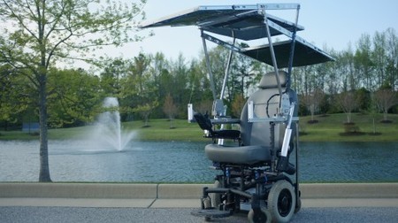 Student-built wheelchair runs indefinitely on solar power | Longevity science | Scoop.it