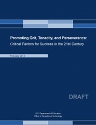 US ED Reports on Grit, Tenacity & Perseverance - critical factors for success in the 21st C ? | iGeneration - 21st Century Education (Pedagogy & Digital Innovation) | Scoop.it
