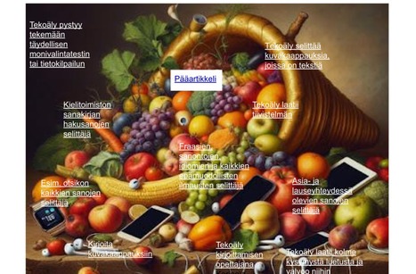 Bazaar-Oppitori: P&auml;&auml;artikkeli - Jaa teko&auml;lyyn ja nappaa prompti kirjastosta | 1Uutiset - Lukemisen t&auml;hden | Scoop.it