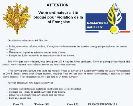 Faux gendarmes et fausses amendes sur le web | Panoptinet | Chronique des Droits de l'Homme | Scoop.it