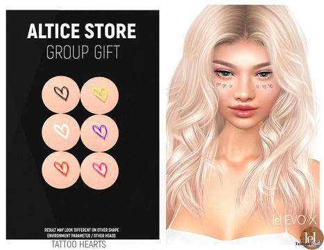 Heart Tattoo February 2023 Group Gift by ALTICE STORE | Teleport Hub - Second Life Freebies | Second Life Freebies | Scoop.it