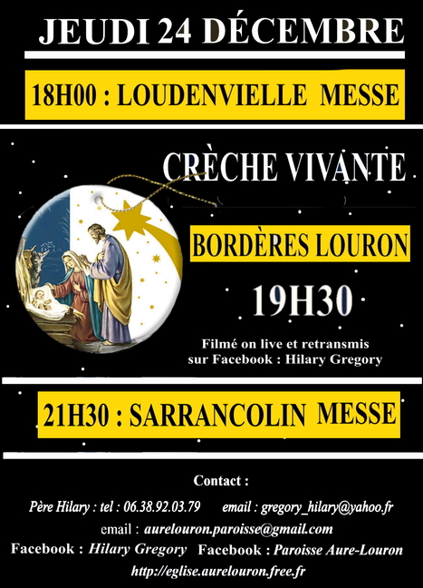 Aure Louron : messes et crèche vivante en ligne  | Vallées d'Aure & Louron - Pyrénées | Scoop.it