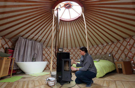 La yourte de Marçay : une invitation au voyage | Build Green, pour un habitat écologique | Scoop.it