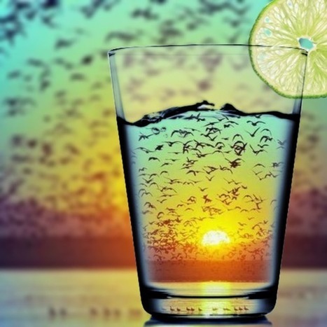 Interesting Photo of the Day: Sunset Refraction @ Weeder | Image Effects, Filters, Masks and Other Image Processing Methods | Scoop.it