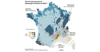 Où a-t-il plu (beaucoup ou souvent) en France en 2024 ? | Veille territoriale AURH | Scoop.it