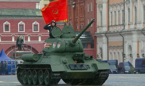 Russia Victory Day parade: Only one tank on display as Vladimir Putin says country is going through 'difficult period' - Yahoo News | The Cult of Belial | Scoop.it