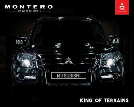 New Mitsubishi Montero Launched in India at Rs 71.06 lakh | Maxabout Cars | Scoop.it