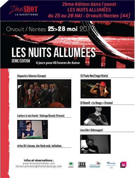 Orvault / Nantes: Les Nuits des Allumées 2ème édition | Mundo Tanguero | Scoop.it