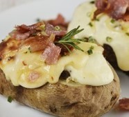 Recettes - Pommes de terre farcies au bacon et tomme de Savoie | Eatingculture | EasyCooking | Hobby, LifeStyle and much more... (multilingual: EN, FR, DE) | Scoop.it